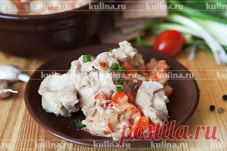 Курица с йогуртом и перцем в мультиварке – рецепт приготовления с фото от Kulina.Ru