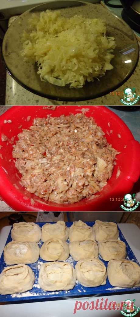 Мясо-капустные манты