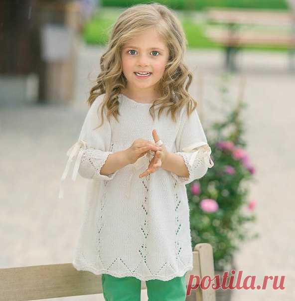 Туника спицами