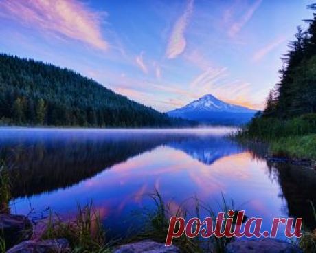 Картинки сша, природа, пейзаж, гора, холмы, озеро, камни, трава, леса, вечер, закат - обои 1280x1024, картинка №283468