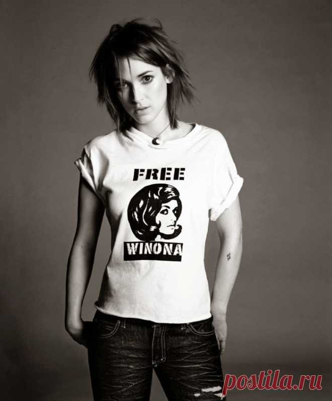 Вайнона Райдер (Winona Ryder) в фотосессии Майкла Томпсона (Michael Thompson) для журнала W.