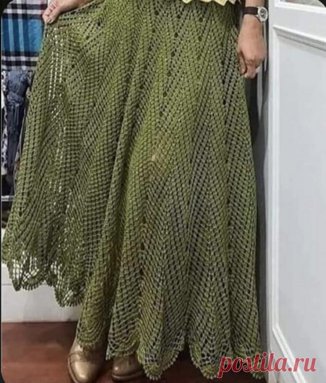 Очаровательные летние юбки крючком. Идеи со схемами. | Вяжем вместе - вяжем стильно. | Дзен
