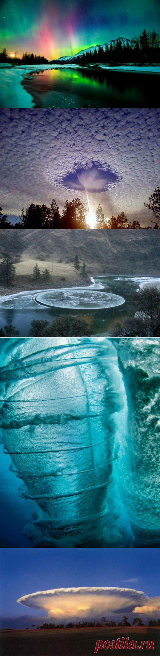 15 фотографий, на которых удалось запечатлеть редкие природные явления