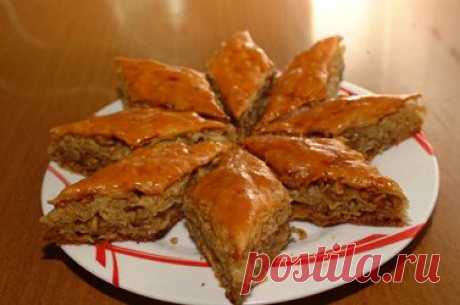 Пахлава (армянский вариант)