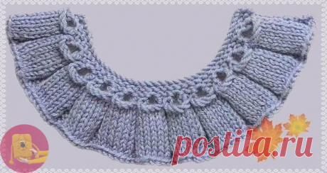 ​Отделка спицами: оборка — Сделай сам, идеи для творчества - DIY Ideas