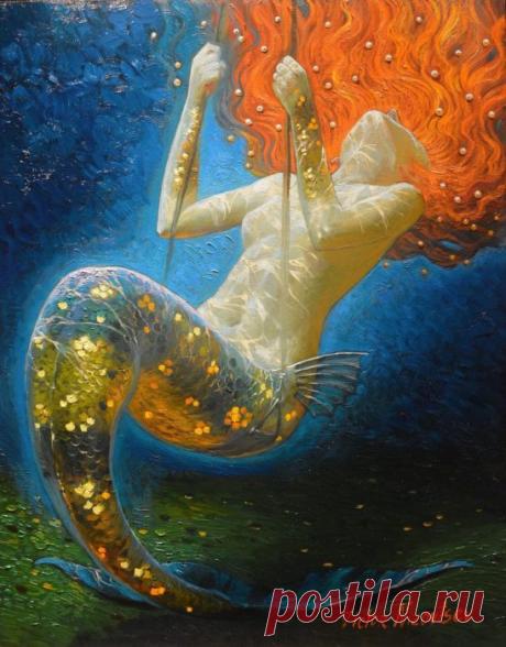 «Ожившие сказки»: философско-символические картины Виктора Низовцева