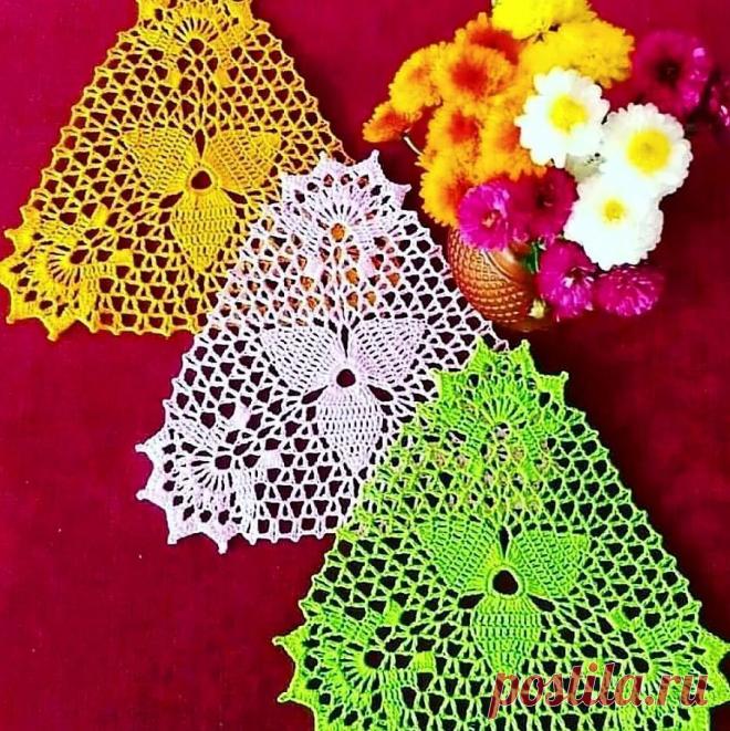 Необычный мотив крючком НРАВИТСЯ ПОСТ? ДАЙТЕ НАМ ЗНАТЬ! НАПИШИТЕ КОММЕНТАРИЙ, СОХРАНИТЕ ЕГО В ЗАКЛАДКИ! А, МОЖЕТ, ВЯЗАЛИ ПОХОЖЕЕ ИЗДЕЛИЕ? БУДЕМ РАДЫ УЗНАТЬ О ВАШЕМ ОПЫТЕ! РУБРИКА 