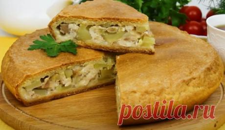 Курник с курицей и картошкой — ✎