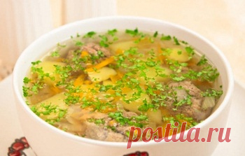 Рецепт быстрого супа с фрикадельками - Быстрые супы от 1001 ЕДА вкусные рецепты с фото!