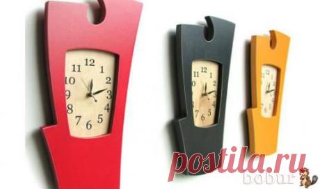 Деревянные настенные часы от Dust Furniture | БобурБобур
