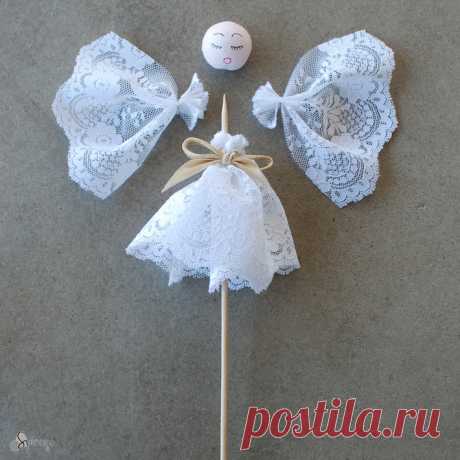 Винтажный ангел украшения - простые DIY-уроки