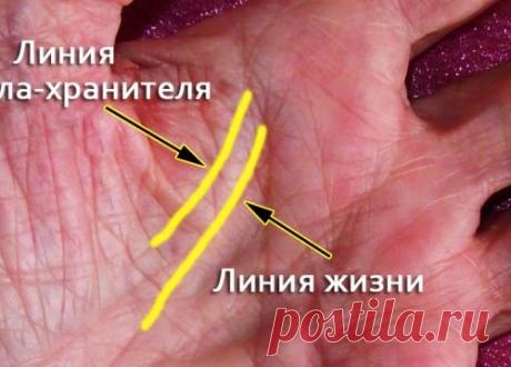 Очень мало людей имеют линию Ангела-хранителя на ладони...