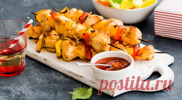 Куриные шашлычки с ананасом: сочный и ароматный рецепт
