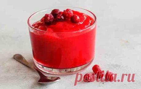 Мусс клюквенный - Кулинарные рецепты 