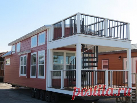 Tiny Home Tuesday Episode #1 - Elite Cottages Rooftop Terrace - YouTube
