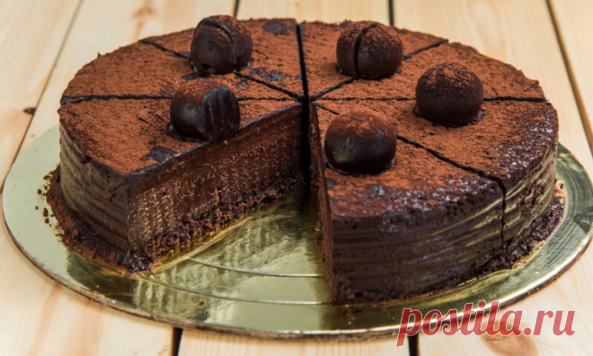 Самый шоколадный торт Трюфель | Pentad