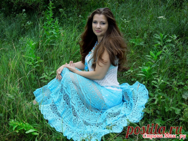 Костюмы, юбки крючком 101
