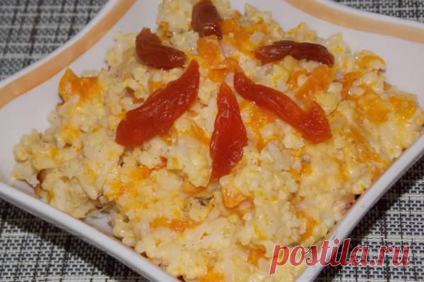 Пшенно-рисовая каша с тыквой | CityWomanCafe.com
