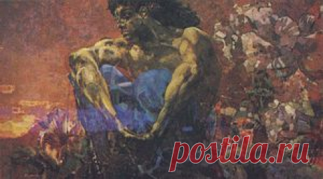 Как часто на вершине льдистой 

Один меж небом и землей, 

Как царь с развенчанной главой 

Под кровом радуги огнистой 

Сидел он мрачный и немой.