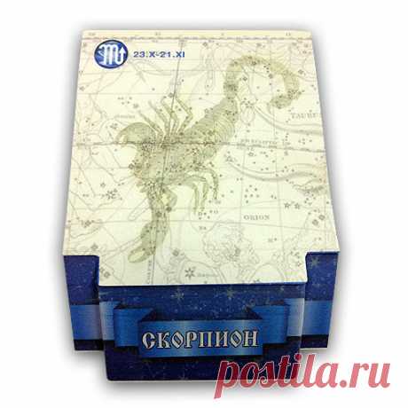3D блок для заметок "Скорпион", серия "Знаки зодиака": продажа, цена в Киевской области. стикеры, бумага для заметок от "Интернет-магазин эксклюзивных бумажных подарков" - 379580453