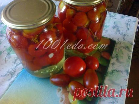 Рецепт сладких помидоров на зиму - Помидоры на зиму от 1001 ЕДА