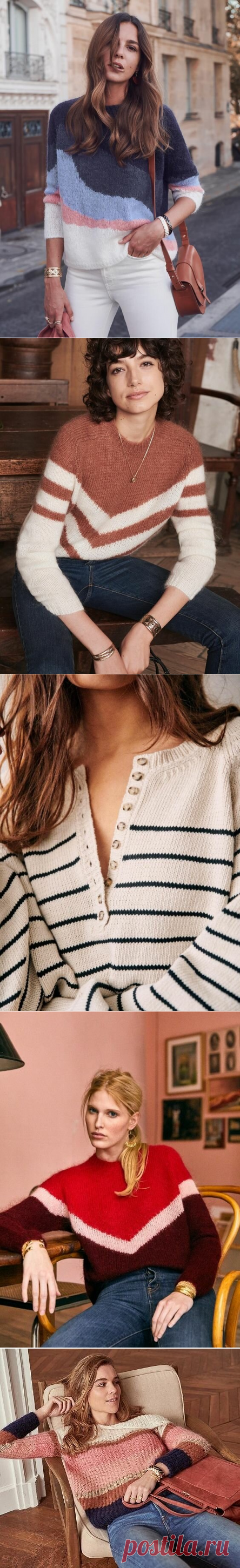 Вязаная нежность от французской марки Sezane. | Вяжу для души | Яндекс Дзен