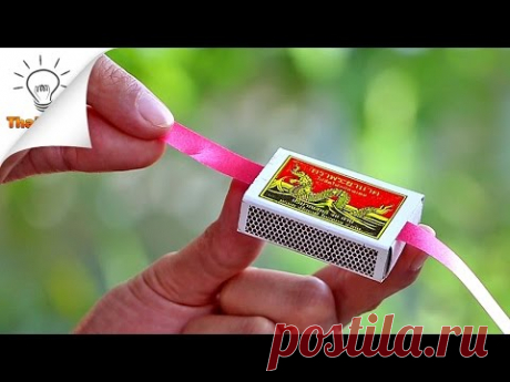 3 Магических трюка со спичками