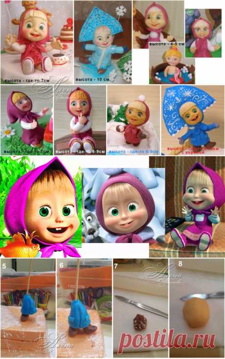 МК Маша из мультфильма &quot;Маша и Медведь&quot; - Кондитерская - Babyblog.ru