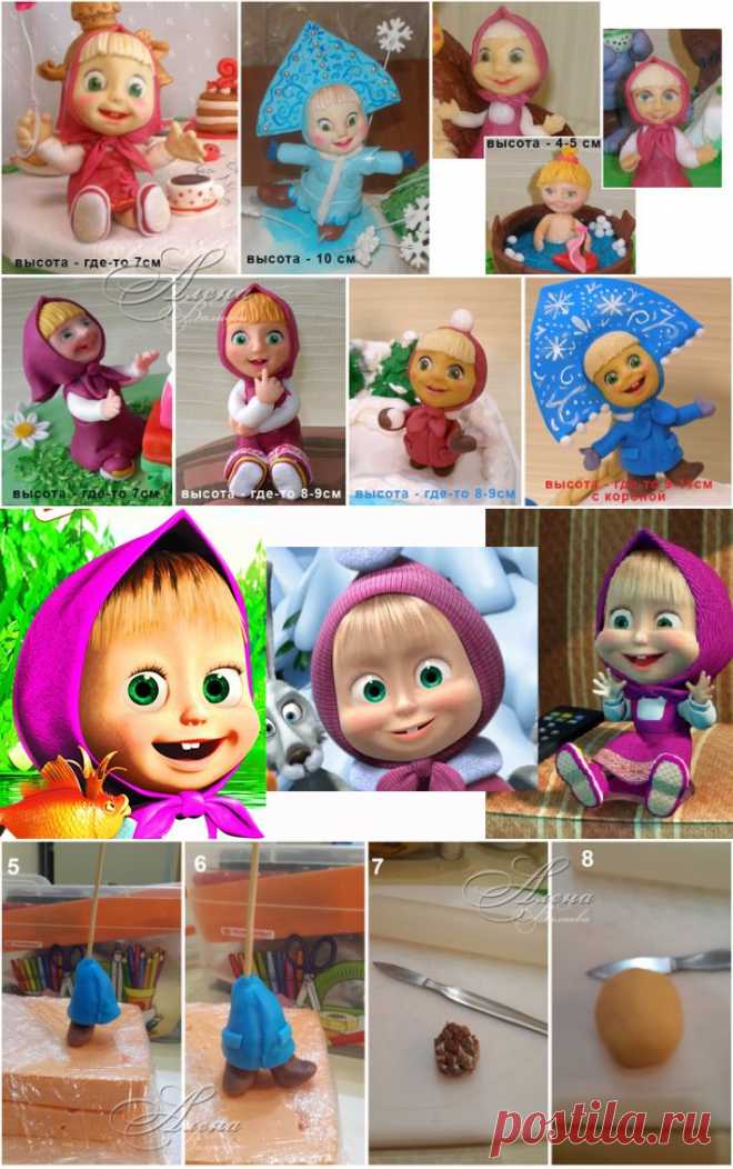 МК Маша из мультфильма "Маша и Медведь" - Кондитерская - Babyblog.ru