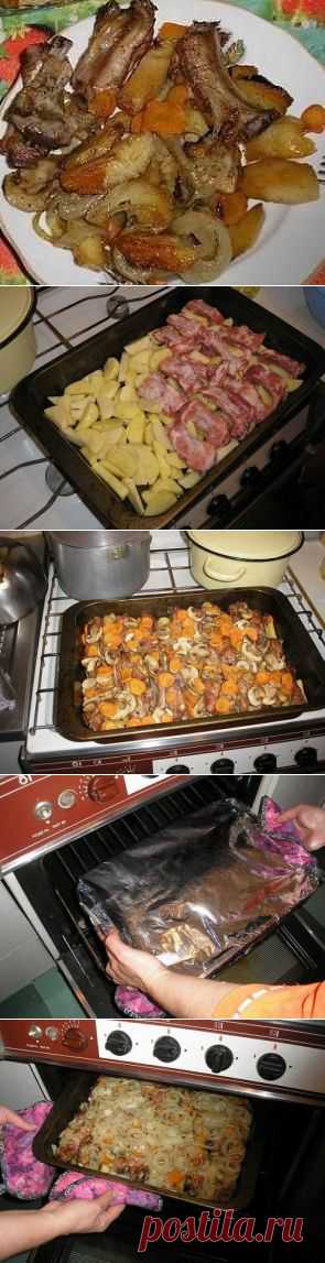 РЕЦЕПТЫ |  с картошкой в духовке