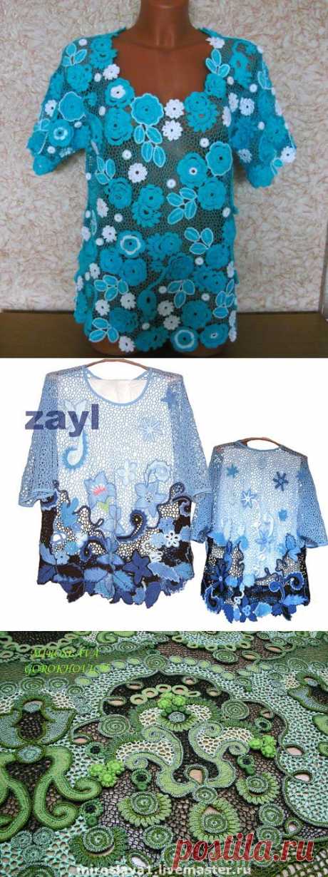 ИРЛАНДСКОЕ КРУЖЕВО, МОДЕЛИ, СХЕМЫ | Домохозяйки