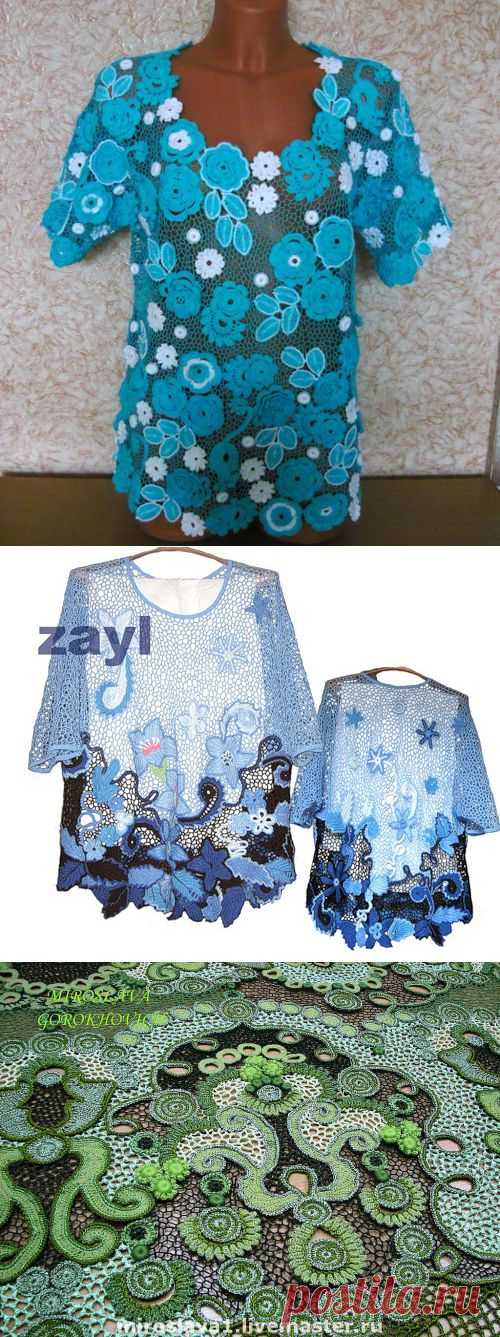 ИРЛАНДСКОЕ КРУЖЕВО, МОДЕЛИ, СХЕМЫ | Домохозяйки