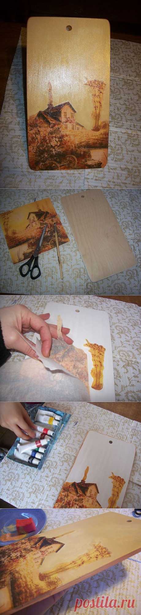 Декупаж по дереву для начинающих / Декупаж для начинающих / PassionForum - мастер-классы по рукоделию
