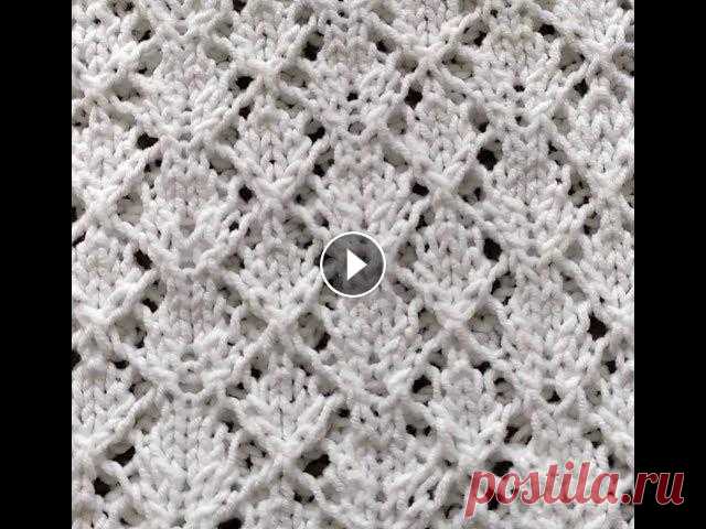 Узор спицами ромбики для детской кофточки/Pattern knitting needles rhombi for children's blouses В мастер классе показан процесс вязания узора спицами. Схема на узор Узор прекрасно подойдет для вязания летней одежды. Мастер кофточки 1 часть 2 част...