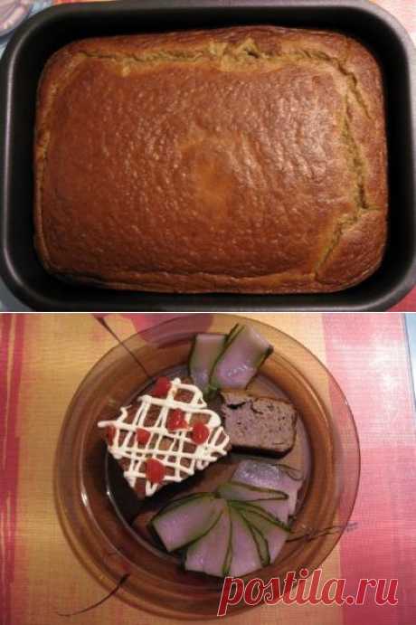 Печеночная запеканка (пирог).