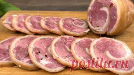 Со Вкусом | После этого рецепта вы перестанете покупать колбасу в магазине! Приготовь сам ветчину! Ветчина из свиной рульки!
