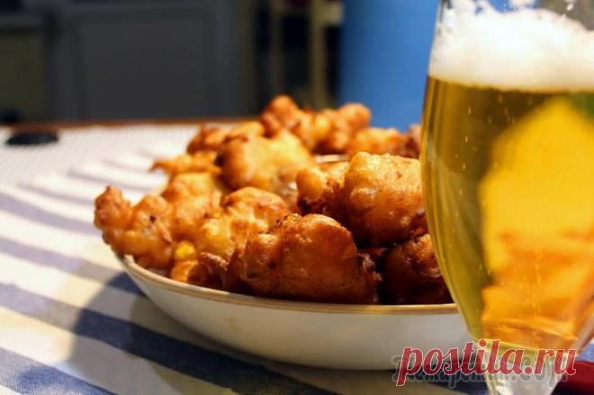 Кукурузные мини-пончики. Вкуснейшая закуска для большой компании