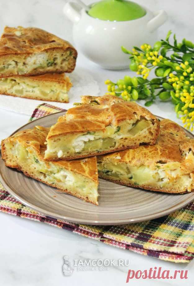 Пирог с треской и картошкой — рецепт с фото пошагово