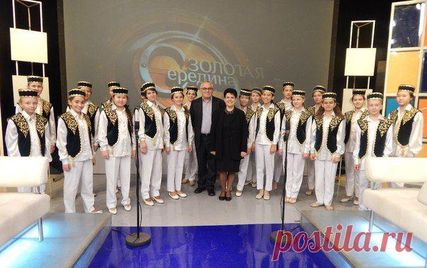 С детским хором  КОКТЕМ.  11.03.2015 г.