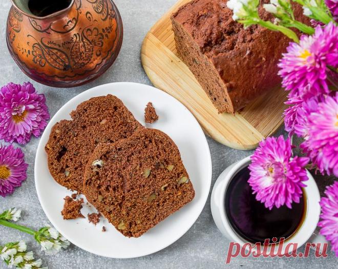 Рецепт шоколадно-тыквенного кекса с грецкими орехами с фото пошагово на Вкусном Блоге