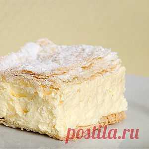 Лимонный пирог со сливками рецепт – выпечка и десерты