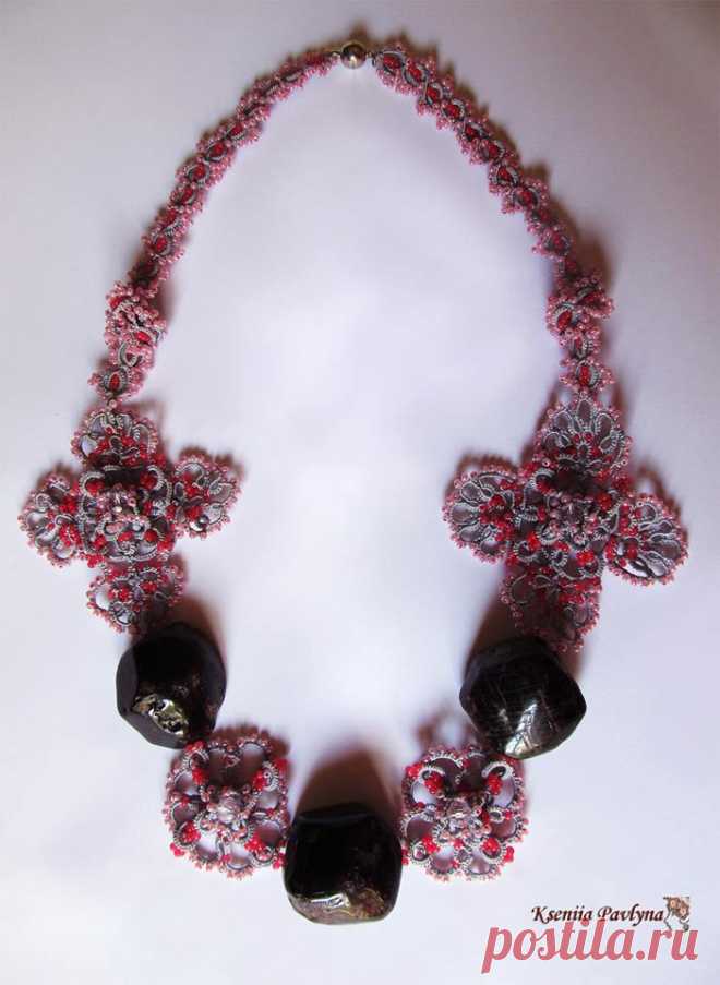 Tatting-Frivolite-Orecchini