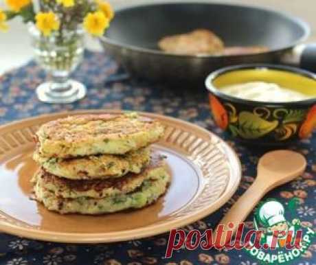 Оладьи из кабачка и творога - кулинарный рецепт