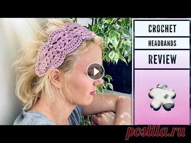 Повязки на голову КРЮЧКОМ: обзор / СХЕМЫ / CROCHET HEADBANDS REVIEW: patterns! Вяжем повязки на голову КРЮЧКОМ: обзор. СХЕМЫ, модели и описания. CROCHET HEADBANDS REVIEW: beautiful patterns!...