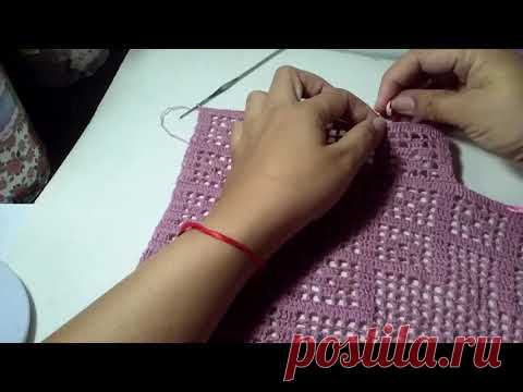 BLUSA 40K~ fazendo o decote~