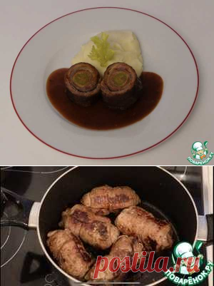 Немецкие говяжьи рулетики | Вкусные кулинарные рецепты