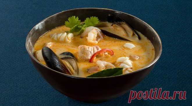 Суп Том Ям , пошаговый рецепт с фото