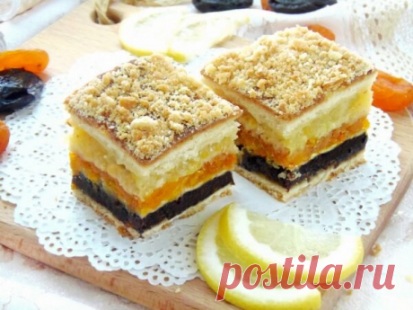 Потрясающе вкусный и красивый трёхслойный пирог - всегда готовим для дорогих гостей | Повар-аматор | Пульс Mail.ru