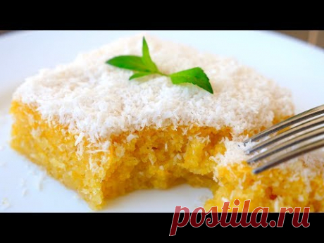 Манник из Тыквы пропитанный сиропом