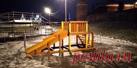 Зимние деревянные горки с доставкой в город Кострома купить на сайте огниво-спорт.ру